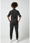 Black - Women's Jumpsuit (Back)