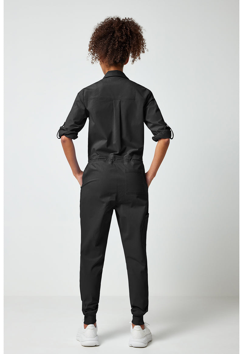 Black - Women's Jumpsuit (Back)