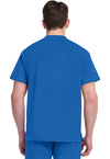 Royal - Dickies Dynamix Men Scrub Top - Back View