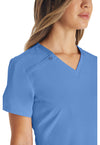 Ciel - Women's V-Neck Scrub Top (View 3)