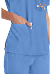 Ciel - Women's V-Neck Scrub Top (View 4)