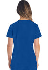Galaxy Blue - Dickies EDS Essentials Women Scrub Top - Back View