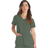 olive - V-Neck Top