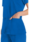 Royal - Women's V-Neck Scrub Top (View 2)