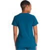 caribbean blue - Mock Wrap Top