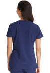 Navy - Dickies EDS Essentials Women Scrub Top - Back View
