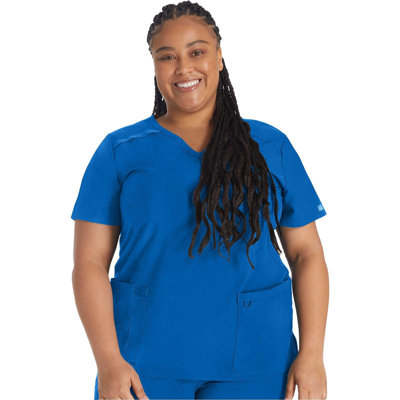 royal - Mock Wrap Top