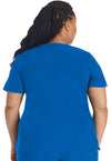 Royal - Dickies EDS Essentials Women Scrub Top - Back View