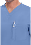 Ciel - Men's Tuckable V-Neck Scrub Top (View 2)