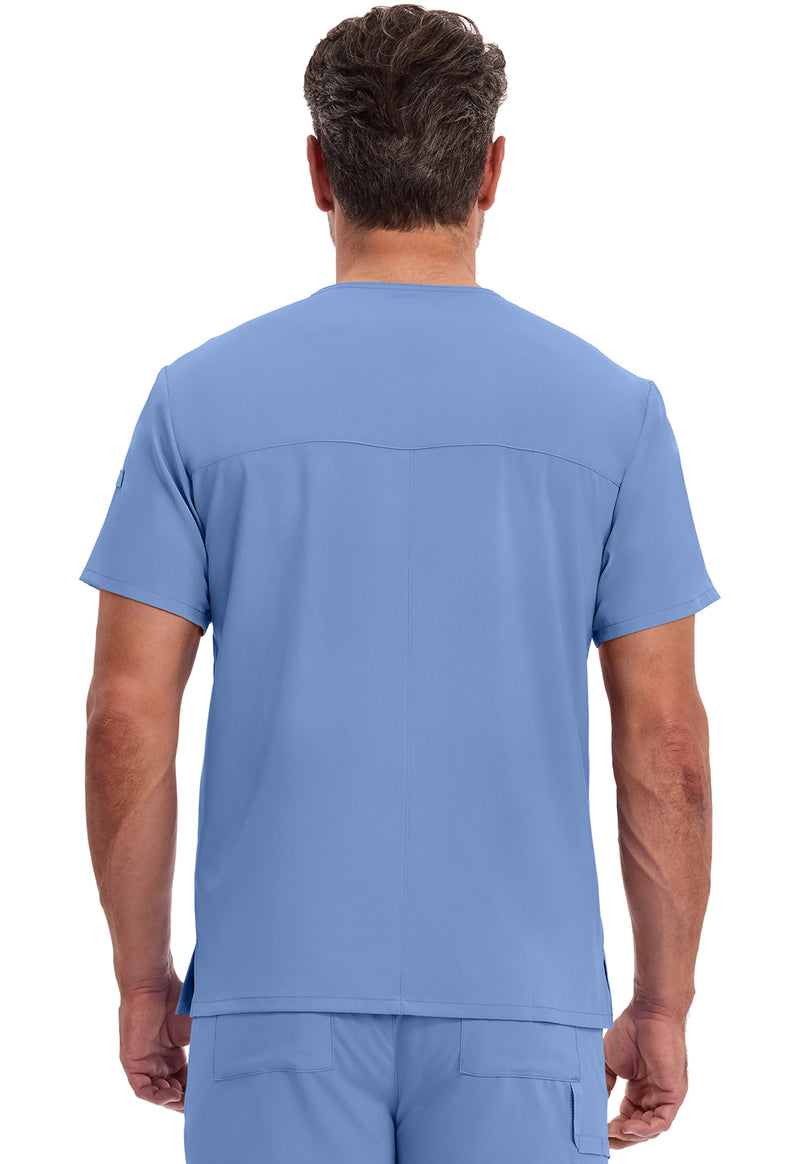 Ciel - Dickies EDS Essentials Men Scrub Top - Back View