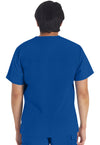 Galaxy Blue - Dickies EDS Essentials Men Scrub Top - Back View