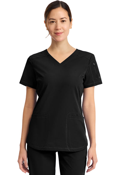 Women's V-Neck Scrub Top