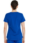 Galaxy Blue - Dickies Dynamix Women Scrub Top - Back View