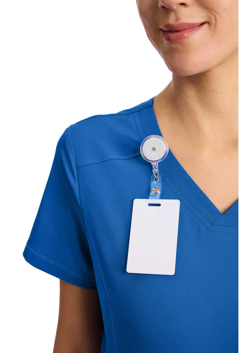 Royal - Women's V-Neck Scrub Top (View 2)