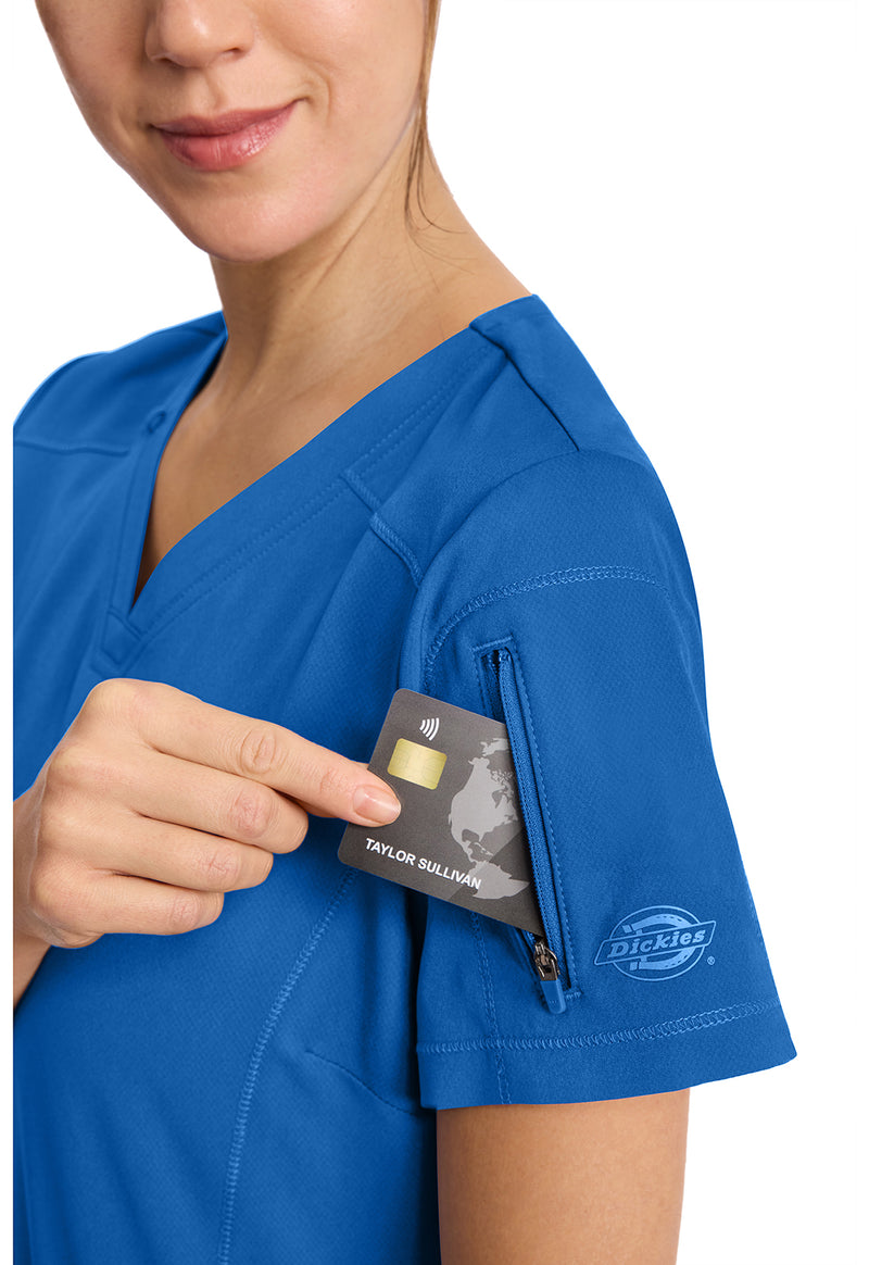 Royal - Women's V-Neck Scrub Top (View 3)
