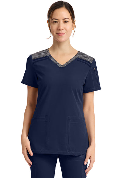 Women's V-Neck Scrub Top