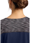 Navy - Women's V-Neck Scrub Top (View 2)