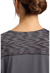 Pewter - Women's V-Neck Scrub Top (View 2)