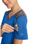 Royal - Women's V-Neck Scrub Top (View 3)