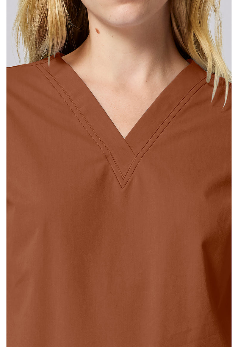 Ginger Glow - Women's V-neck Scrub Top (View 2)