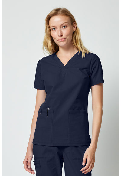 Women's V-neck Scrub Top