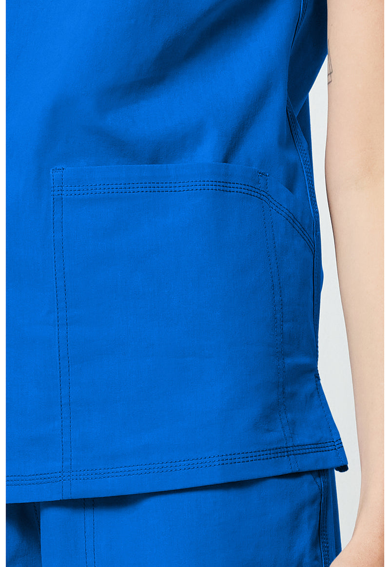 Royal - Women's V-neck Scrub Top (View 4)
