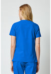 Royal - Dickies Forge Women Scrub Top - Back View