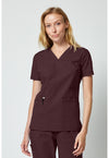 Terrain - Dickies Forge Women Scrub Top - Front View
