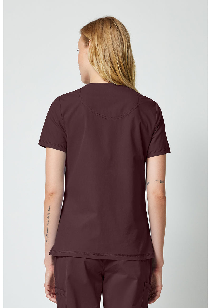 Terrain - Dickies Forge Women Scrub Top - Back View