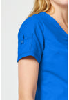 Royal - Women's Tuck In Scrub Top (View 3)