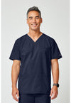 Navy - Men's V-Neck Top