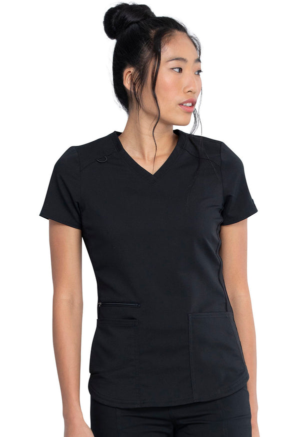 Women's V-Neck Scrub Top