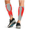vapor/firebird red - Calf Sleeve 10-15 mmHg Compression