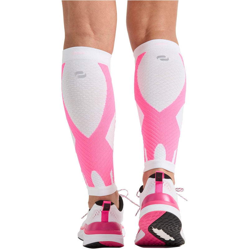 white/shocking pink - Calf Sleeve 10-15 mmHg Compression