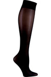 Black - Knee High 8-15 mmHg Compression Sock