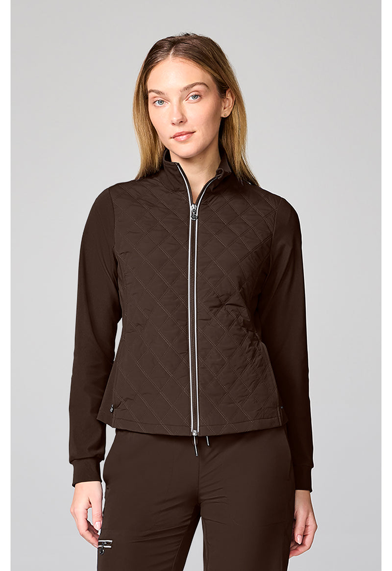 Dark Chocolate - Quilted Jacket
