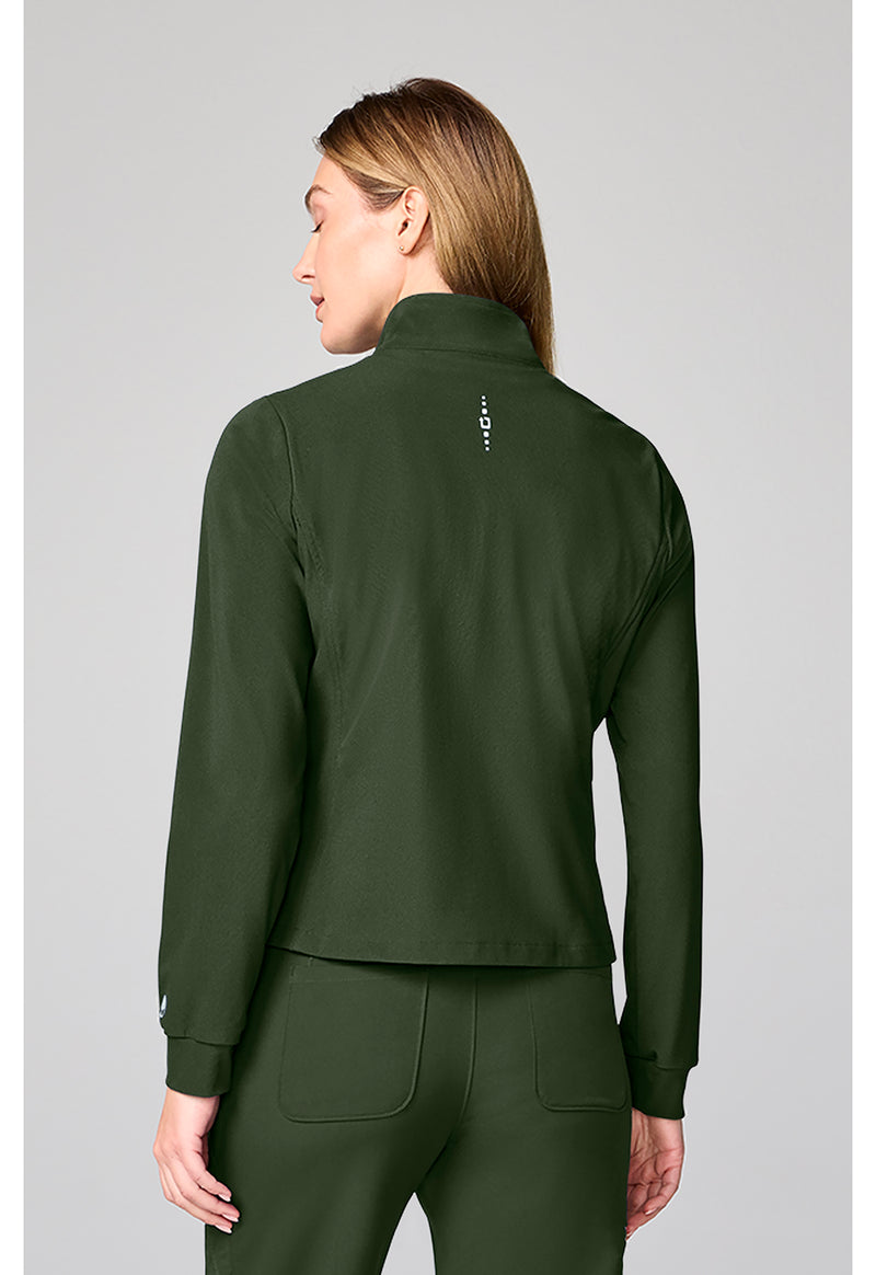 Dark Pine - Quilted Jacket (Back)