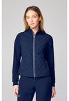 Navy - Quilted Jacket