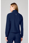 Navy - Quilted Jacket (Back)