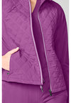 Plum Violet - Quilted Jacket (View 2)