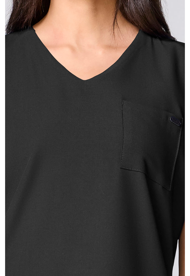 Black - Built In Bra Dolman Top (View 2)