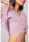 Pink Pearl - Built In Bra Dolman Top (View 3)