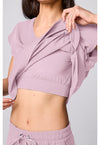 Pink Pearl - Built In Bra Dolman Top (View 4)