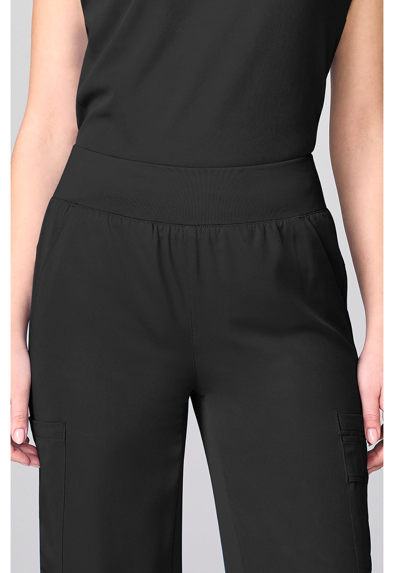 BLACK - Wide Leg Pant – Petite (View 3)