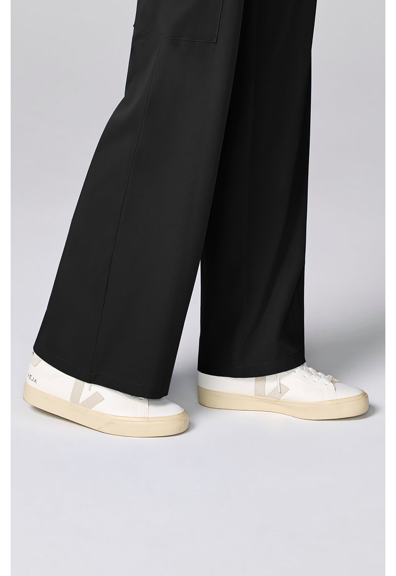 BLACK - Wide Leg Pant – Petite (View 4)