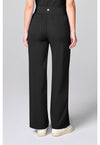 BLACK - Wide Leg Pant – Petite (Back)