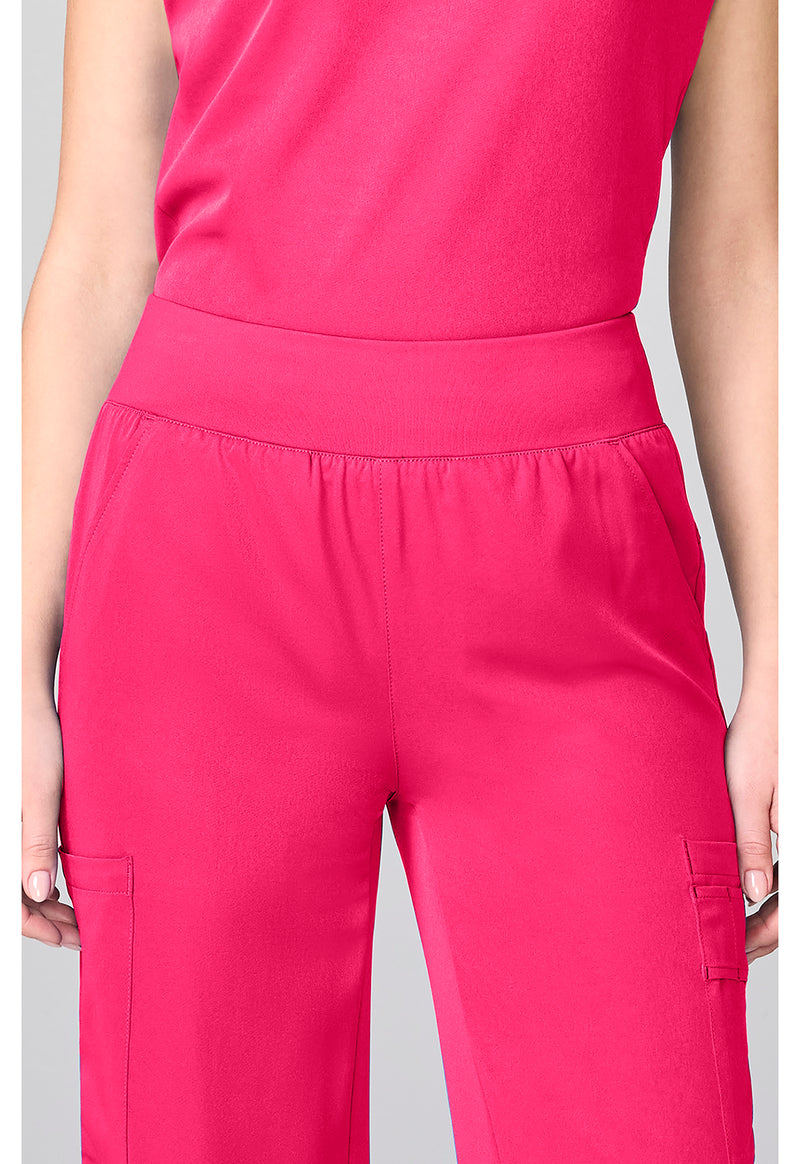 Carnation Pink - Wide Leg Pant – Petite (View 3)