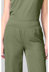 Olive - Wide Leg Pant – Petite (View 3)