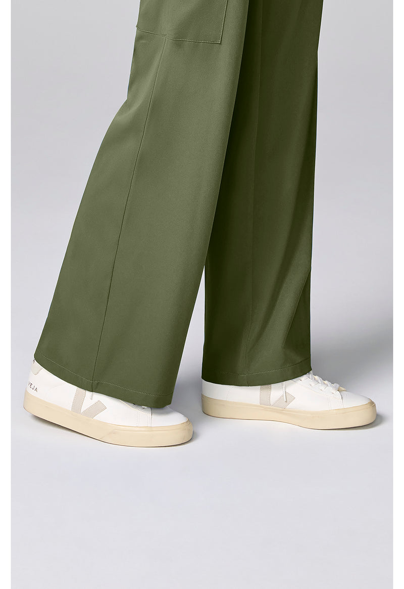 Olive - Wide Leg Pant – Petite (View 4)