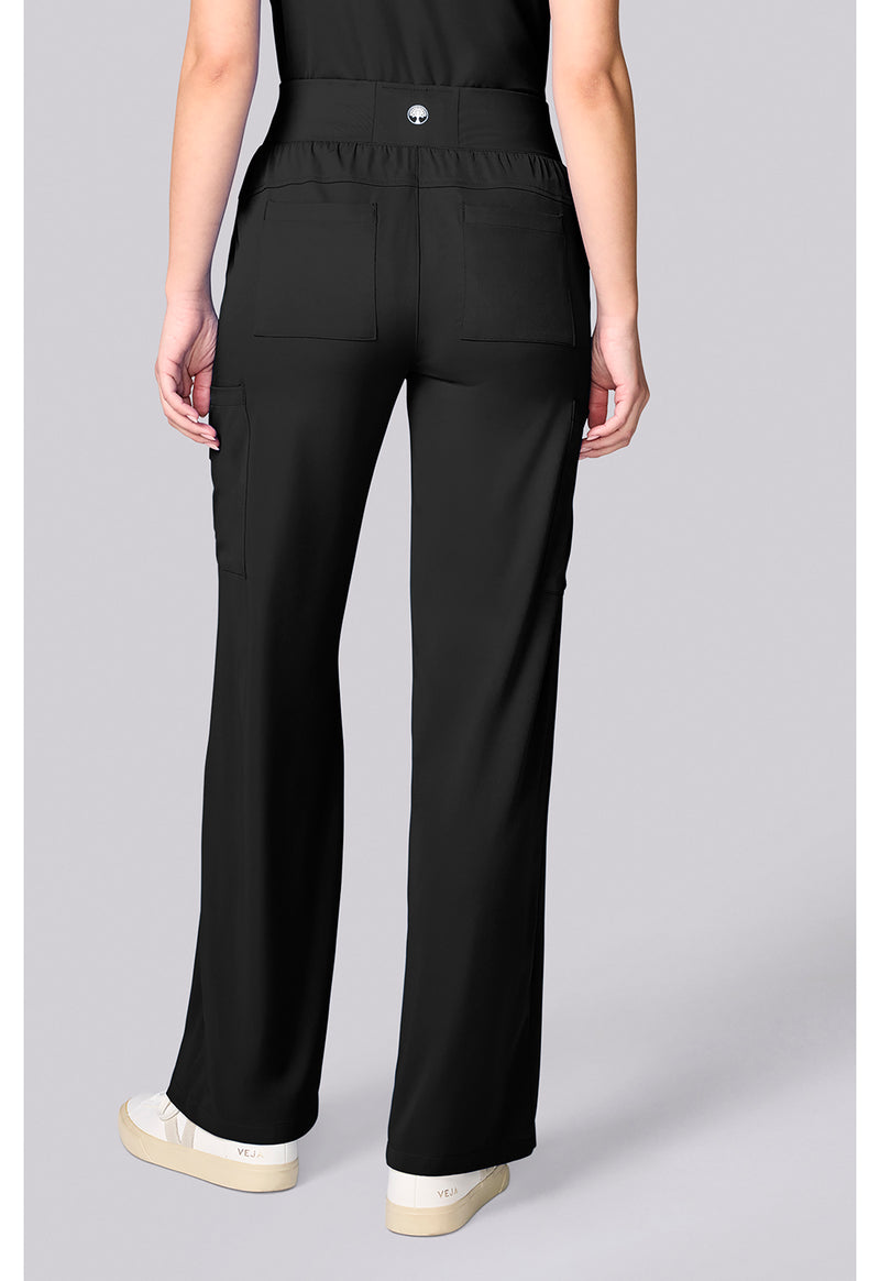 BLACK - Wide Leg Pant – Regular (Back)